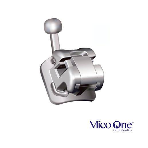 Self-Ligating Metal Brackets Mico One®Orthodontics, 1 SET Hook 3/4/5