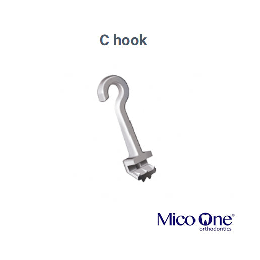 С Hooks MicoOne® (Right/Left) 10 pcs.