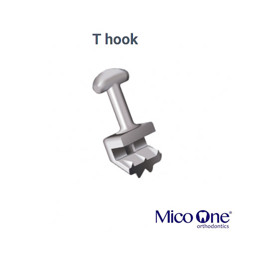 "T" Hooks orthodontic MicoOne® (10 und)