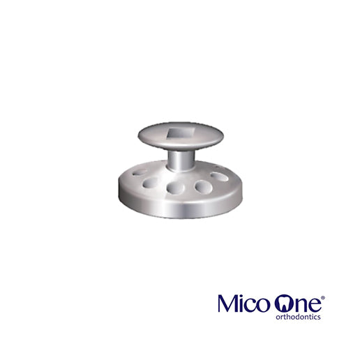 Lingual buttons, perforated base Mico One®