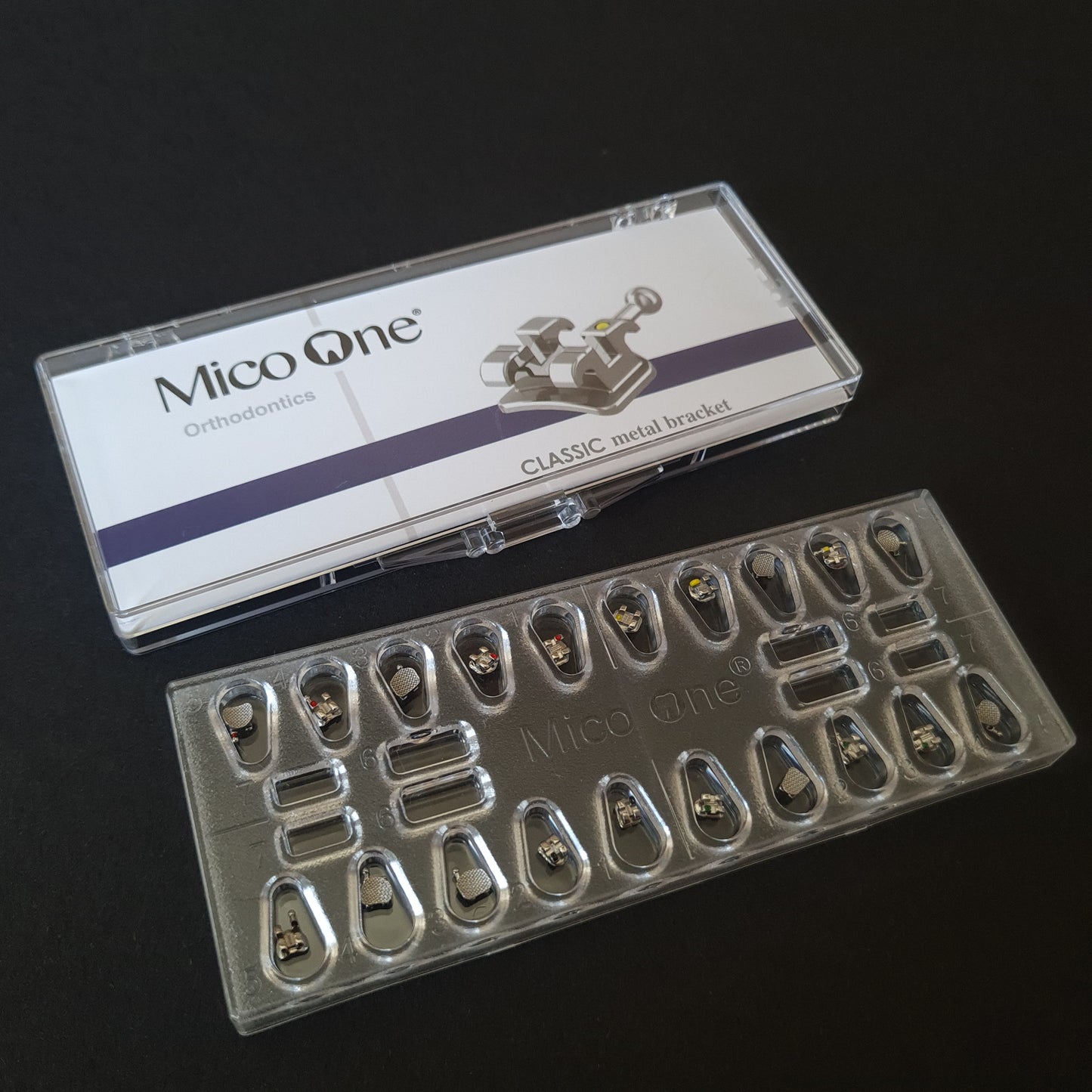 Bracket Metálico MicoOne® Classic, 1 SET Hook 3/4/5