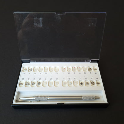 KIT 5 Cases of Brackets Self-ligating Esthetic "ClearMaster C" (3,4,5 w/h)