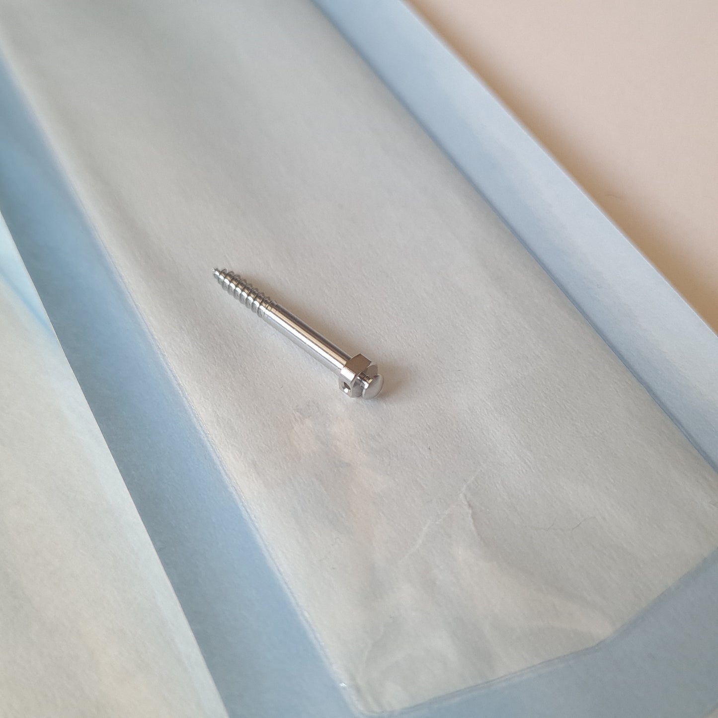 Microimplants MicoOne®ZS, mushroom head, round hole, semi-threaded