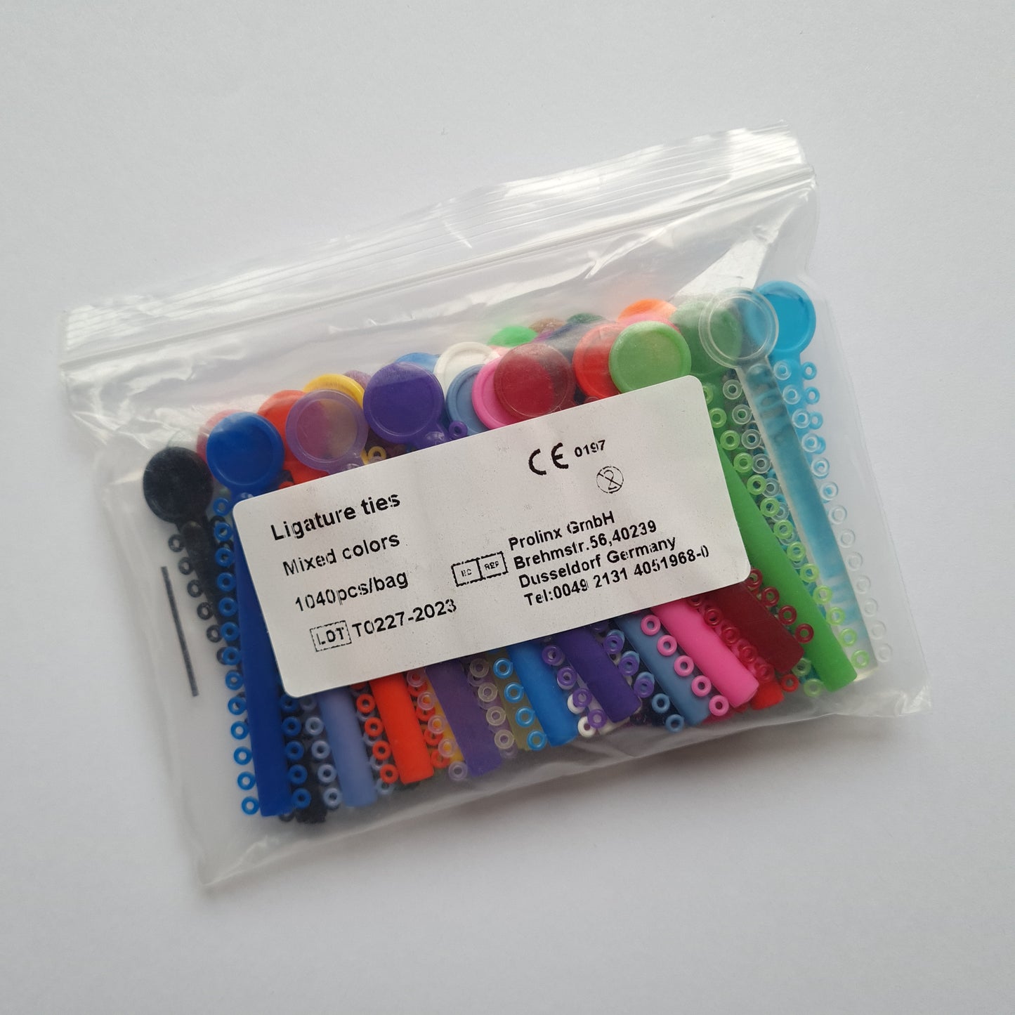 Orthodontic Ligature Ties (40 pcs.)