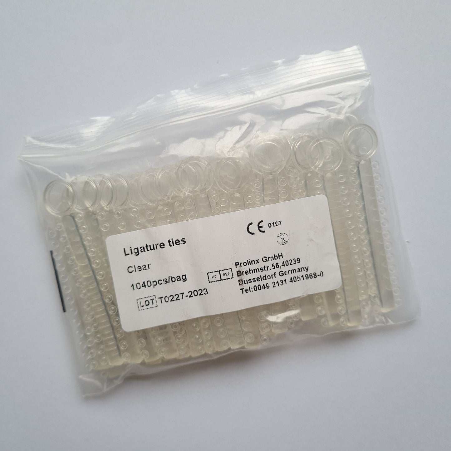 Orthodontic Ligature Ties (40 pcs.)