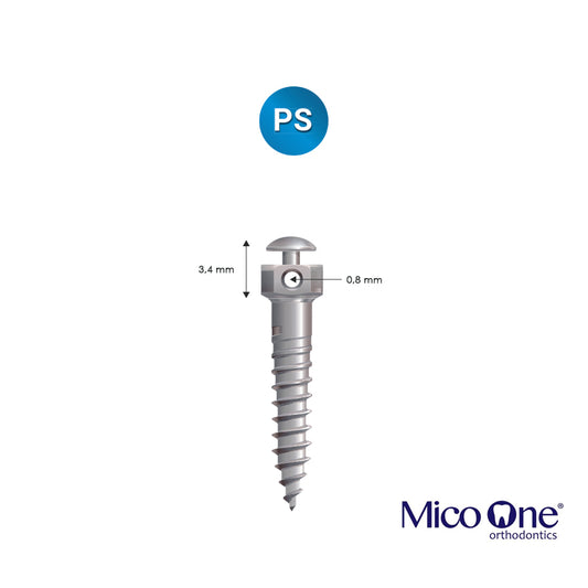 Microimplants MicoOne®PS, mushroom head, round hole