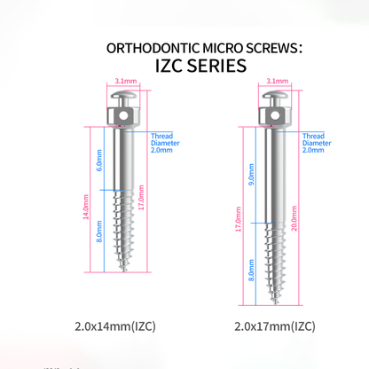 Mini-implantes HeadWay® KIT de inicio № 10