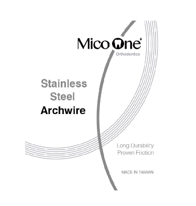 Łuki ortodontyczne stalowych, Forma Universal - MicoOne (10 szt.)